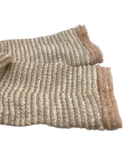 INGEBORG（インゲボルグ）INGEBORG (インゲボルグ) ツイードセットアップ / P0233FJ56 アイボリー サイズ:11の古着・服飾アイテム