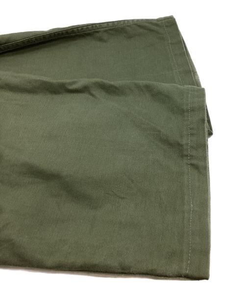 不明（フメイ）不明 (不明) ベイカーパンツ / 推定70s prentice ジッパー オリーブ サイズ:不明の古着・服飾アイテム