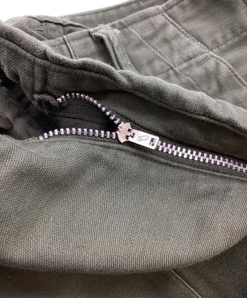 不明（フメイ）不明 (不明) ベイカーパンツ / 推定70s prentice ジッパー オリーブ サイズ:不明の古着・服飾アイテム