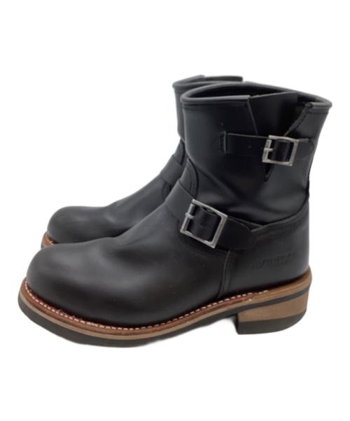 AVIREX（アヴィレックス）AVIREX (アヴィレックス) ホーネットブーツ ブラック サイズ:25.5cmの古着・服飾アイテム