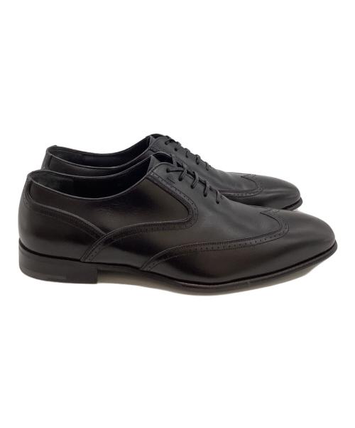Salvatore Ferragamo（サルヴァトーレ フェラガモ）Salvatore Ferragamo (サルヴァトーレ フェラガモ) ウィングチップシューズ / UG78431 ブラック サイズ:8 1/2の古着・服飾アイテム
