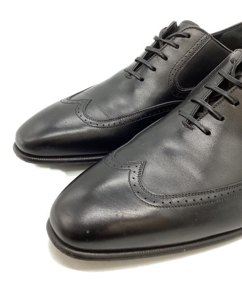 Salvatore Ferragamo（サルヴァトーレ フェラガモ）Salvatore Ferragamo (サルヴァトーレ フェラガモ) ウィングチップシューズ / UG78431 ブラック サイズ:8 1/2の古着・服飾アイテム