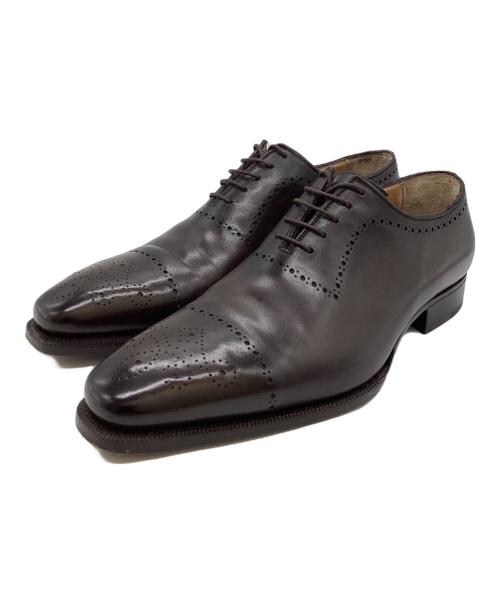 MECCARIELLO（メッカリエロ）MECCARIELLO (メッカリエロ) ウィングチップシューズ / Wingtip shoes / グッドイヤー ブラウン サイズ:8 1/2の古着・服飾アイテム