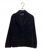 RALPH LAURENラルフローレン）の古着「エルボーパッチコーデュロイジャケット / C-TK-6427」｜ネイビー