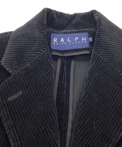 RALPH LAUREN（ラルフローレン）RALPH LAUREN (ラルフローレン) エルボーパッチコーデュロイジャケット / C-TK-6427 ネイビー サイズ:7の古着・服飾アイテム
