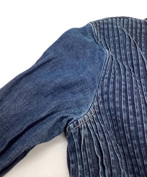 KAPITAL（キャピタル）KAPITAL (キャピタル) シャツデニムピンタックシャツワンピース インディゴ サイズ:1の古着・服飾アイテム