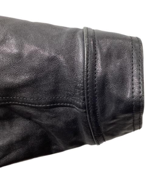 INHERIT（インヘリット）INHERIT (インヘリット) THE BRAVEMAN (ザ ブレイブマン) レザーコーチジャケット　/　21-011-730-2000-3-0 ブラック サイズ:Mの古着・服飾アイテム