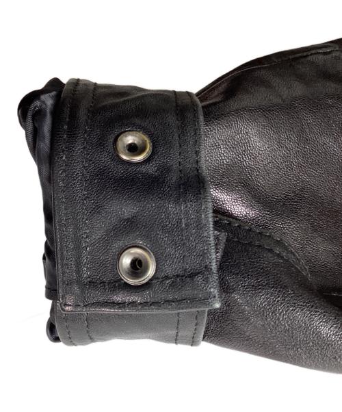 INHERIT（インヘリット）INHERIT (インヘリット) THE BRAVEMAN (ザ ブレイブマン) レザーコーチジャケット　/　21-011-730-2000-3-0 ブラック サイズ:Mの古着・服飾アイテム