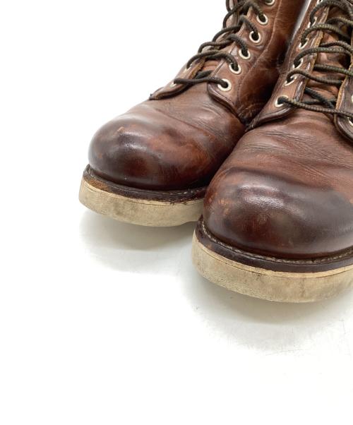 RED WING（レッドウィング）RED WING　 (レッドウィング) 6-inch Classic Round / 6インチ クラシックラウンド / ワークブーツ / 9111 ブラウン サイズ:8 1/2の古着・服飾アイテム