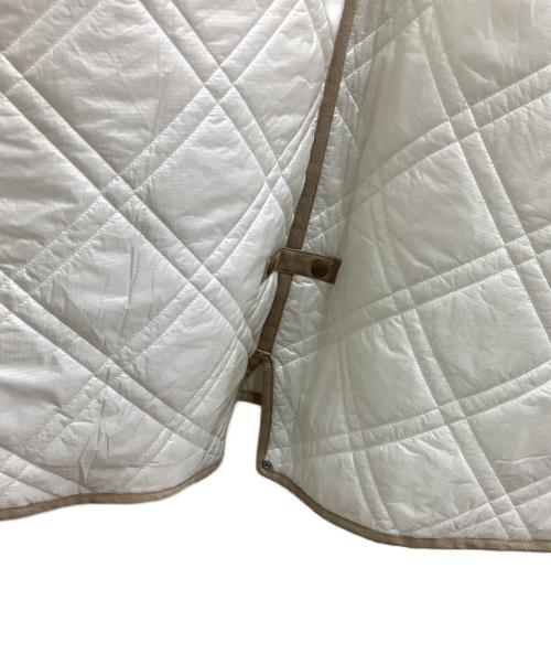 Sheba（シーバ）sheba (シーバ) M-51 QUILTキルティングミリタリーパイピングコート / 2001-1004 ホワイト サイズ:2の古着・服飾アイテム