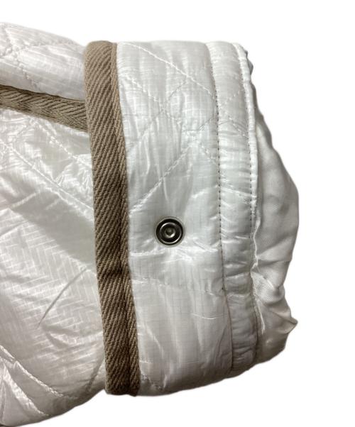 Sheba（シーバ）sheba (シーバ) M-51 QUILTキルティングミリタリーパイピングコート / 2001-1004 ホワイト サイズ:2の古着・服飾アイテム