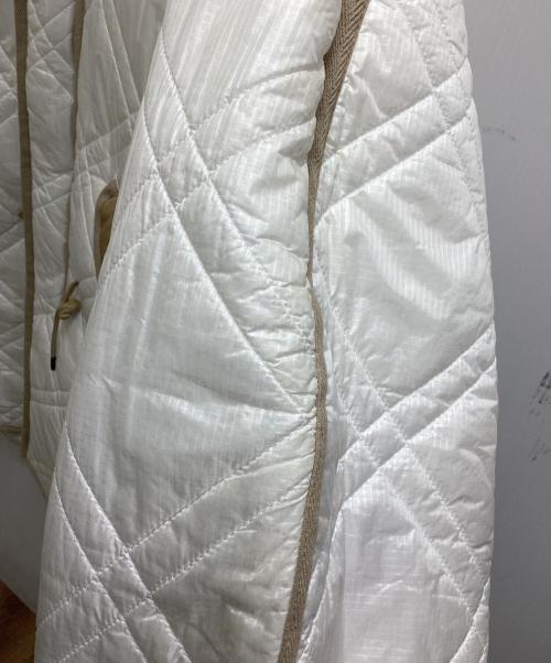 Sheba（シーバ）sheba (シーバ) M-51 QUILTキルティングミリタリーパイピングコート / 2001-1004 ホワイト サイズ:2の古着・服飾アイテム