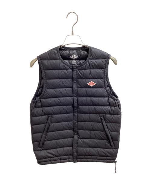 DANTON（ダントン）DANTON (ダントン) CREWNECK INNER DOWN VEST / クルーネックインナーダウンベスト / JD-8752 ブラック サイズ:38の古着・服飾アイテム