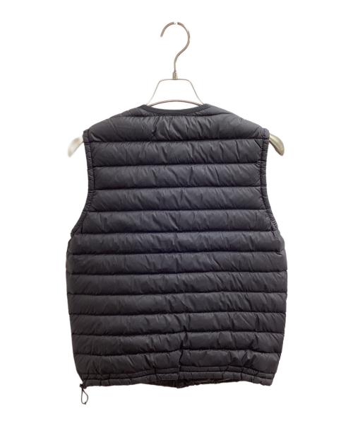 DANTON（ダントン）DANTON (ダントン) CREWNECK INNER DOWN VEST / クルーネックインナーダウンベスト / JD-8752 ブラック サイズ:38の古着・服飾アイテム