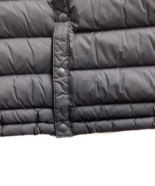 DANTON（ダントン）DANTON (ダントン) CREWNECK INNER DOWN VEST / クルーネックインナーダウンベスト / JD-8752 ブラック サイズ:38の古着・服飾アイテム