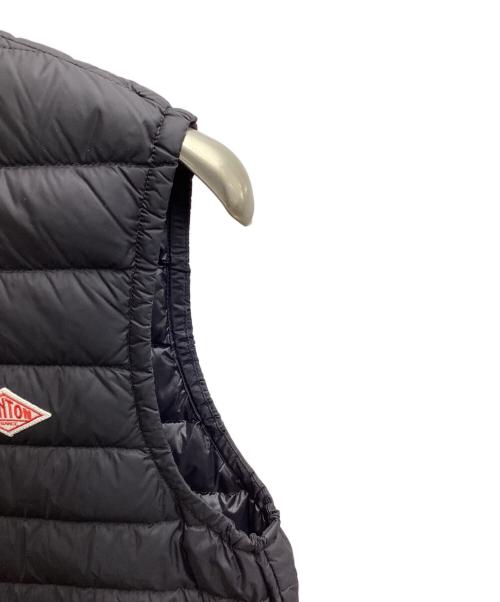 DANTON（ダントン）DANTON (ダントン) CREWNECK INNER DOWN VEST / クルーネックインナーダウンベスト / JD-8752 ブラック サイズ:38の古着・服飾アイテム