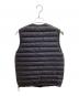 DANTON (ダントン) CREWNECK INNER DOWN VEST / クルーネックインナーダウンベスト / JD-8752 ブラック サイズ:38：8000円