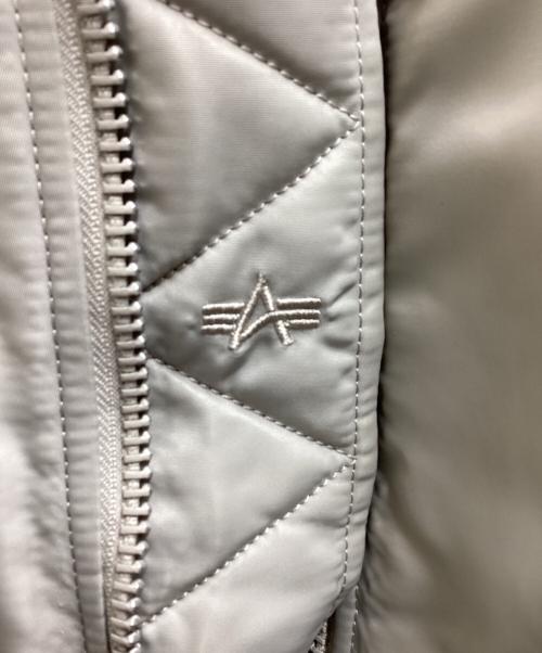 ALPHA INDUSTRIES（アルファインダストリーズ）ALPHA INDUSTRIES (アルファインダストリーズ) MA-1 フライトジャケット / 2000-9002 ベージュ サイズ:3Lの古着・服飾アイテム