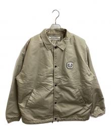 Onitsuka Tiger（オニツカタイガー）の古着「PADDED COACH JACKET　/　2183B240」｜ベージュ