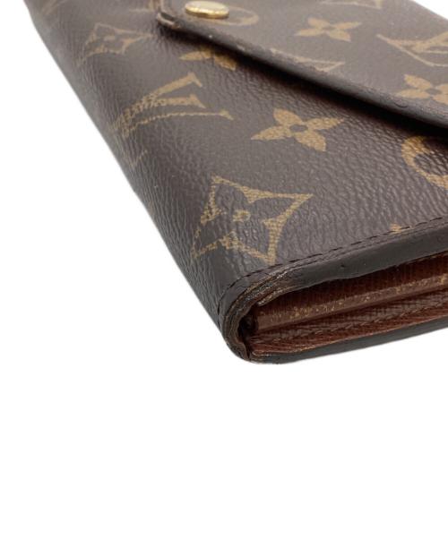 LOUIS VUITTON（ルイ ヴィトン）LOUIS VUITTON (ルイ ヴィトン) 長財布 / ポルトフォイユ・サラ / M60531  ブラウンの古着・服飾アイテム