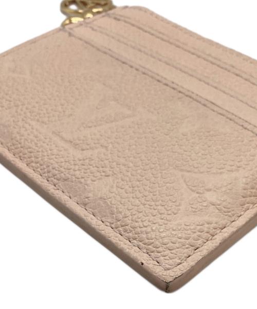 LOUIS VUITTON（ルイ ヴィトン）LOUIS VUITTON (ルイ ヴィトン) カードケース / モノグラム・アンプラント ポルト カルト・フローラ / M83221 ピンクの古着・服飾アイテム