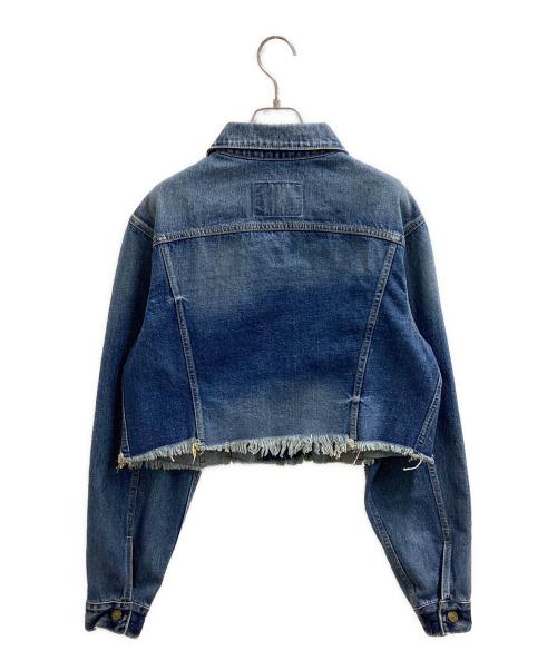 Whim Gazette（ウィムガゼット）Whim Gazette (ウィムガゼット) DENIMショートジャケット　WGZ1022507A0002 インディゴ サイズ:FREEの古着・服飾アイテム