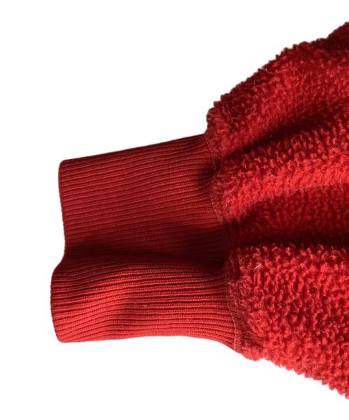 POLO RALPH LAUREN（ポロ・ラルフローレン）POLO RALPH LAUREN (ポロ・ラルフローレン) フリースパーカー　/　POLO HI TECH レッド サイズ:Mの古着・服飾アイテム