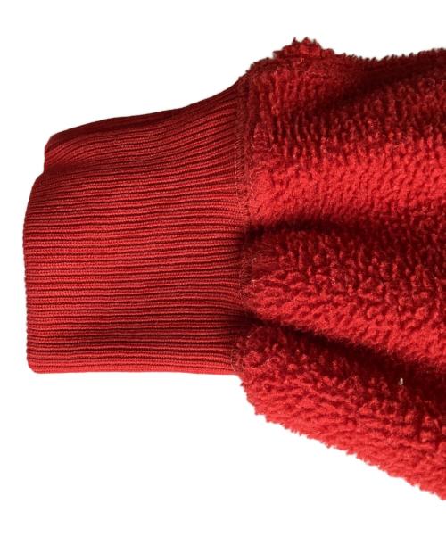 POLO RALPH LAUREN（ポロ・ラルフローレン）POLO RALPH LAUREN (ポロ・ラルフローレン) フリースパーカー　/　POLO HI TECH レッド サイズ:Mの古着・服飾アイテム