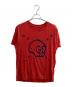 GUCCI（グッチ）の古着「プリントTシャツ / 440103-X3F28」｜レッド