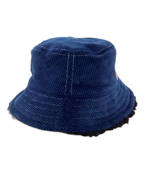 MARNI（マルニ）MARNI (マルニ) コーデュロイムートンボアハット / CLZC0088QX TCZ39 ネイビー サイズ:M 未使用品の古着・服飾アイテム