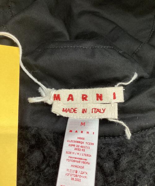 MARNI（マルニ）MARNI (マルニ) コーデュロイムートンボアハット / CLZC0088QX TCZ39 ネイビー サイズ:M 未使用品の古着・服飾アイテム