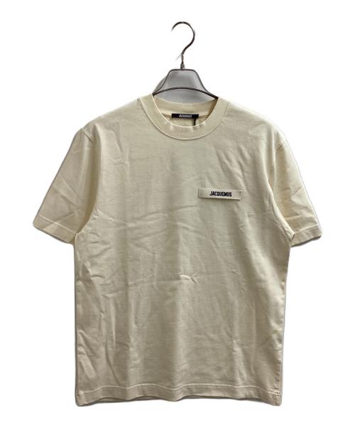 jacquemus（ジャックムス）JACQUEMUS (ジャックムス) LE TSHIRT GROS GRAIN / 96-11-51-11005 アイボリー サイズ:M 未使用品の古着・服飾アイテム