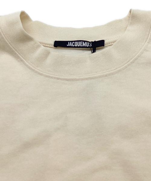 jacquemus（ジャックムス）JACQUEMUS (ジャックムス) LE TSHIRT GROS GRAIN / 96-11-51-11005 アイボリー サイズ:M 未使用品の古着・服飾アイテム