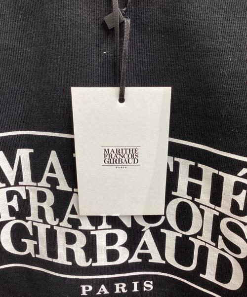 MARITHE+FRANCOIS GIRBAUD（マリテフランソワジルボー）MARITHE+FRANCOIS GIRBAUD (マリテフランソワジルボー) ロゴスウェットシャツ / MFG44CSW101 ブラック サイズ:L 未使用品の古着・服飾アイテム