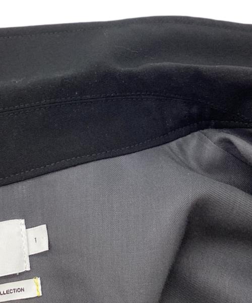 Graphpaper（グラフペーパー）Graphpaper (グラフペーパー) Broad Dry Wool Tropical Coverall　/　GM231-20046　/　23SS ブラック サイズ:1の古着・服飾アイテム