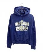 DSQUARED2ディースクエアード）の古着「プルオーバーパーカー / 74GP250 / ここのえ期」｜ネイビー