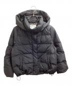 自由区ジユウク）の古着「【洗える】マイクロタッサーダウン コート　/　CM WM CW 0504　/　24AW」｜ブラック