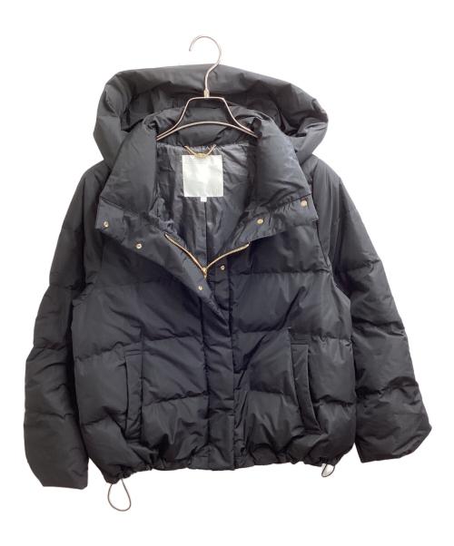 自由区（ジユウク）自由区 (ジユウク) 【洗える】マイクロタッサーダウン コート　/　CM WM CW 0504　/　24AW ブラック サイズ:40の古着・服飾アイテム
