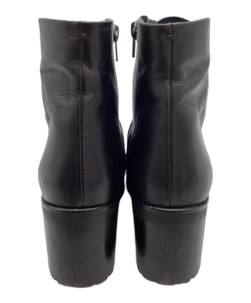 MARGARET HOWELL idea（マーガレット ハウエル アイディア）MARGARET HOWELL idea (マーガレット ハウエル アイディア) レースアップショートブーツ / 2742 ブラック サイズ:23.5の古着・服飾アイテム