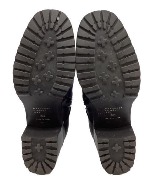 MARGARET HOWELL idea（マーガレット ハウエル アイディア）MARGARET HOWELL idea (マーガレット ハウエル アイディア) レースアップショートブーツ / 2742 ブラック サイズ:23.5の古着・服飾アイテム