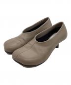MM6 Maison Margielaエムエムシックスメゾンマルジェラ）の古着「アナトミックヒールパンプス　S59WL0103」｜ベージュ