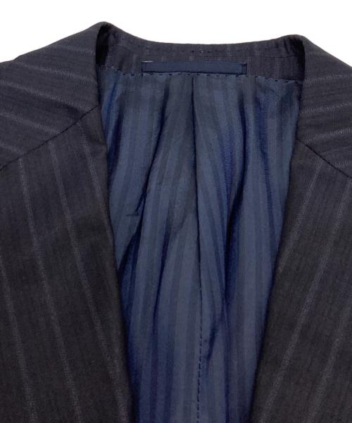 ERMENEGILDO ZEGNA（エルメネジルド・ゼニア）Ermenegildo Zegna (エルメネジルド・ゼニア) テーラードジャケット　2112RG ネイビー サイズ:46の古着・服飾アイテム