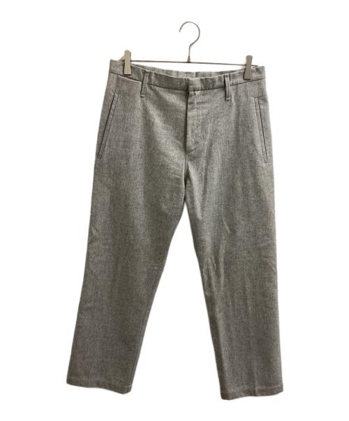 JIL SANDER（ジルサンダー）JIL SANDER (ジルサンダー) ウールパンツ　510331 MF200655　raf simons期 グレー サイズ:50の古着・服飾アイテム