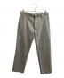 JIL SANDER（ジルサンダー）の古着「ウールパンツ　510331 MF200655　raf simons期」｜グレー