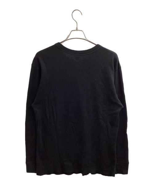 SUPREME（シュプリーム）Supreme (シュプリーム) Hanes (ヘインズ) Bones Thermal Crew ブラック サイズ:XLの古着・服飾アイテム