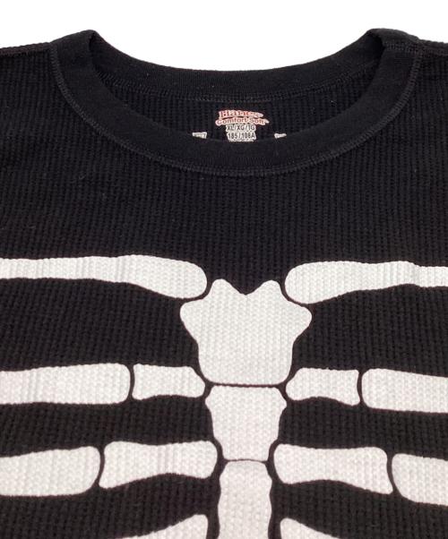 SUPREME（シュプリーム）Supreme (シュプリーム) Hanes (ヘインズ) Bones Thermal Crew ブラック サイズ:XLの古着・服飾アイテム