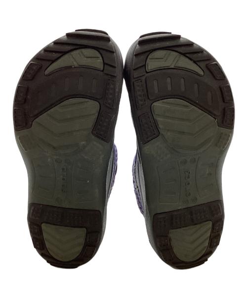 crocs（クロックス）crocs (クロックス) Marmot Capital (マーモット キャピタル) Quick Trail Low26 / クイックトレイルロー  グレー×パープル サイズ:M8の古着・服飾アイテム