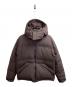 MARMOT（マーモット）の古着「PUFF HOOD DOWN JACKET / パフフードダウンジャケット / TOMQJL34VA」｜ブラウン