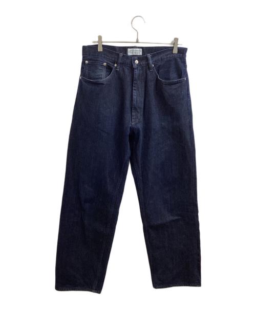 ENDS and MEANS（エンズアンド ミーンズ）ENDS AND MEANS　 (エンズアンド ミーンズ) 5 pocket denim / ワイド デニムパンツ / 日本製  インディゴ サイズ:Mの古着・服飾アイテム