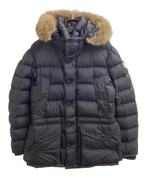 MONCLER（モンクレール）MONCLER (モンクレール) ダウンジャケット / A20914138025 / CLUNY / クラニー / コヨーテファー ブラック サイズ:1の古着・服飾アイテム